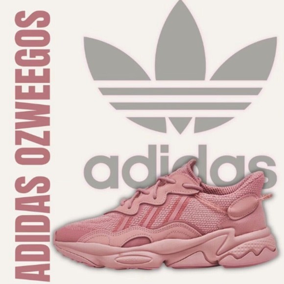adidas Ozweego J Wonder Mauve Pink Trainers Sneaker Size 7 Shoes Barbiecore - Picture 1 of 13